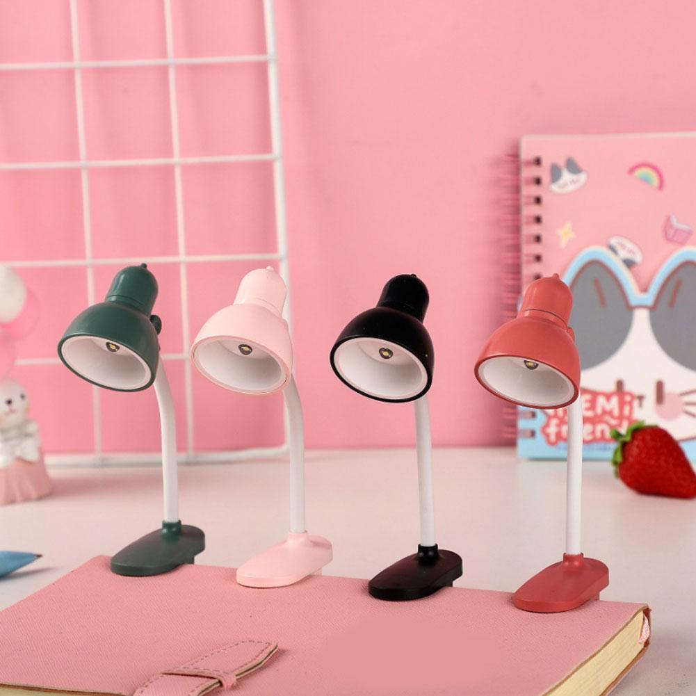 Mini Book Light Foldable Table Desk Book Reading Lamp for Home Room Computer Notebook Laptop Night Lights Eye Protections