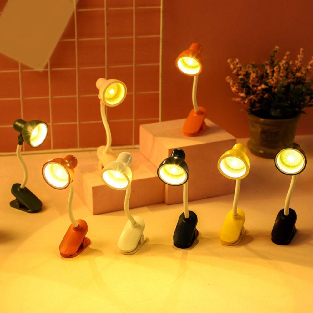 Mini Book Light Foldable Table Desk Book Reading Lamp for Home Room Computer Notebook Laptop Night Lights Eye Protections