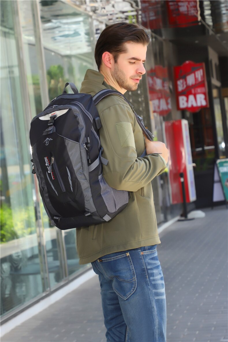 Classic Travel Backpack Men Waterproof Hiking Computer Laptop Backpack Bag Men School Sport Backpack Men Nylon Outdoor Bag Wome Classic Travel Backpack Men Waterproof Hiking Computer Laptop Backpack Bag Men School Sport Backpack Men Nylon Outdoor Bag Wome